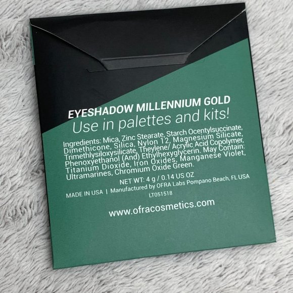 🥰OFRA COSMETICS EYESHADOW IN MILLENIUM GOLD - Picture 3 of 3